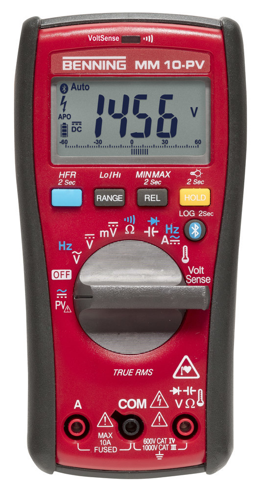 BENNING Digital-Multimeter MM 10-PV Benn ing Produktbild img1 L