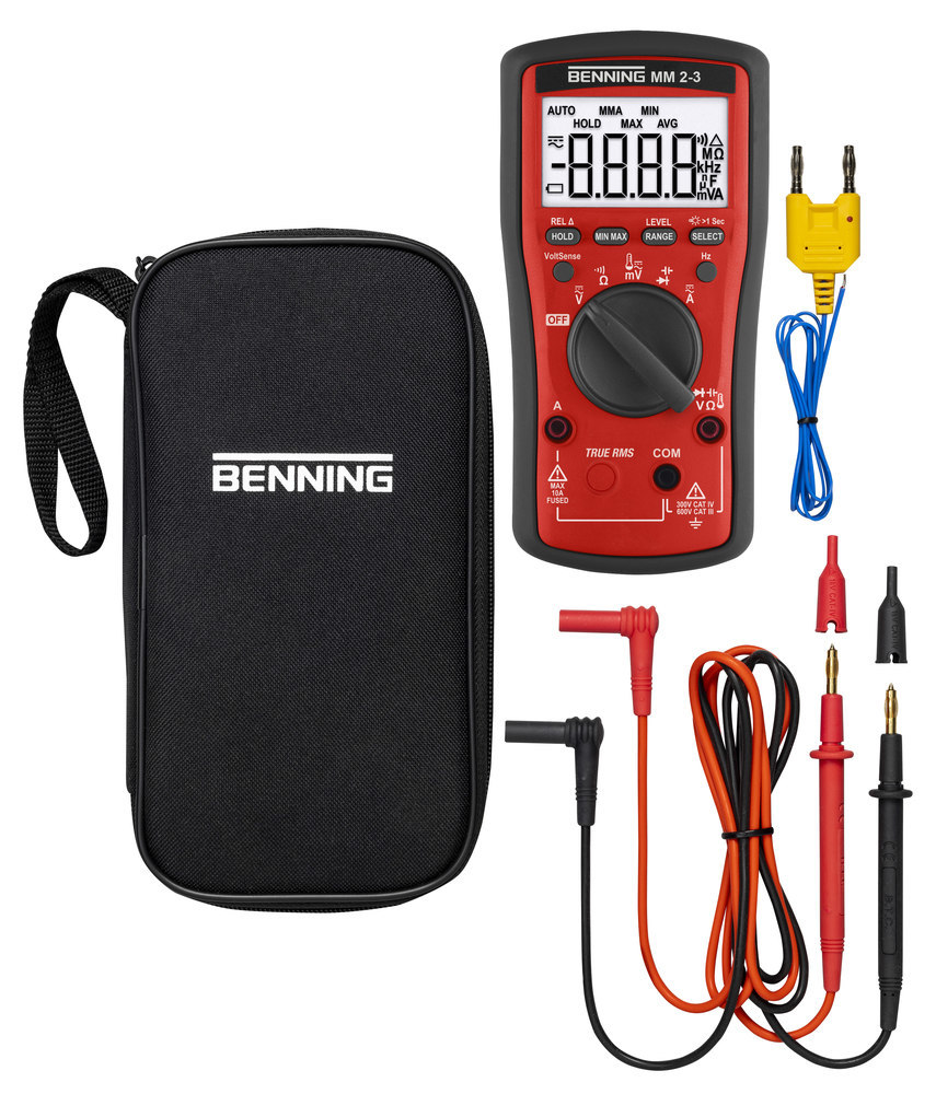 BENNING Digital-Multimeter MM 2-3 Produktbild img1 L