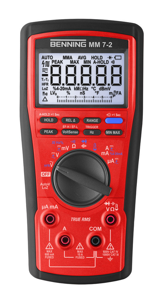 BENNING Digital-Multimeter MM 7-2 Produktbild img1 L
