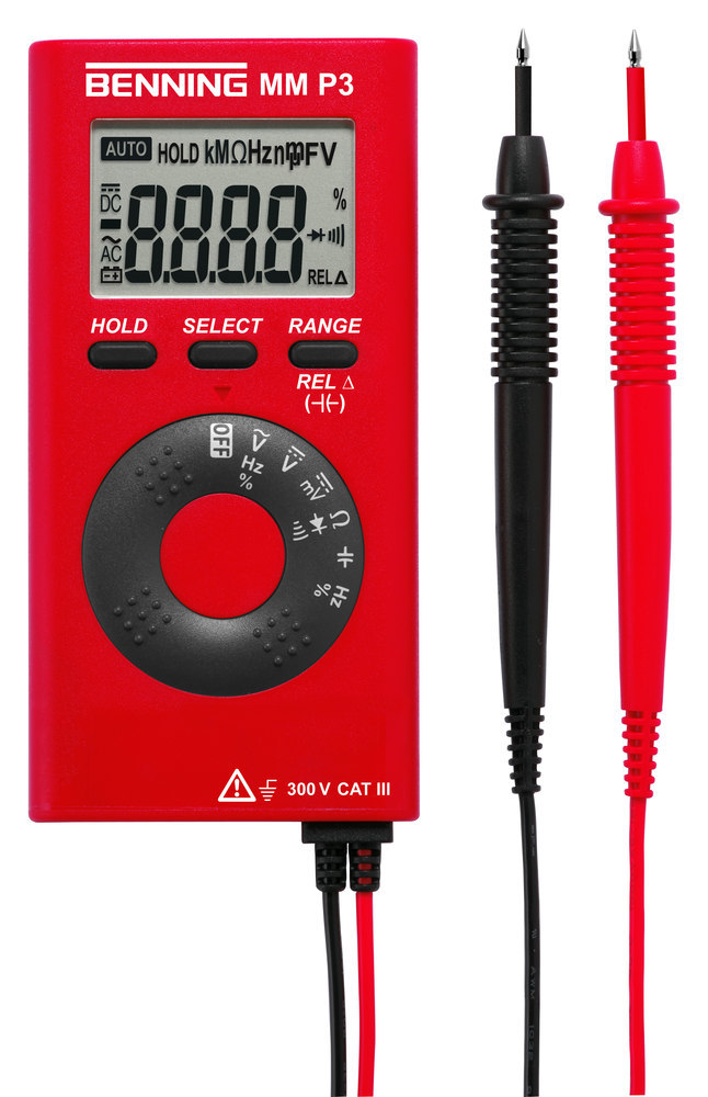 BENNING Digital-Multimeter MM P3 Benning Produktbild img1 L