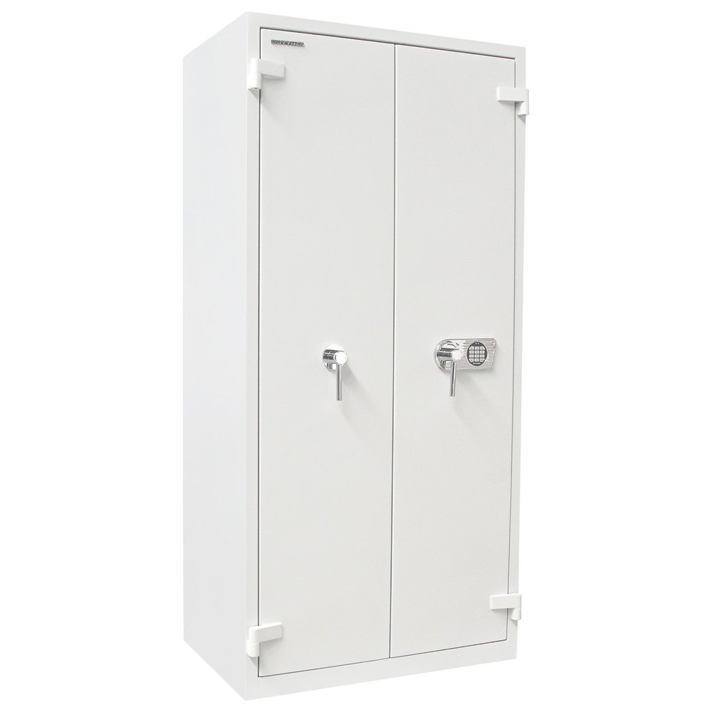 ROTTNER Stahlbüroschrank S2 Office 3 Fire Elektronikschloss lichtgrau Produktbild img1 L