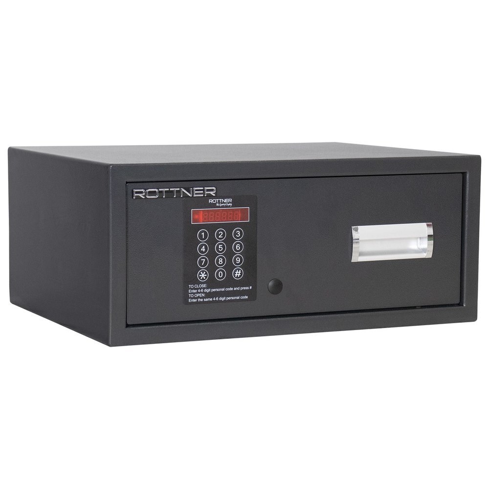 ROTTNER MB-Möbeleinsatztresor, MOTION 1,mit elektronischem Zahlenschloss, anthrazit Produktbild img1 L