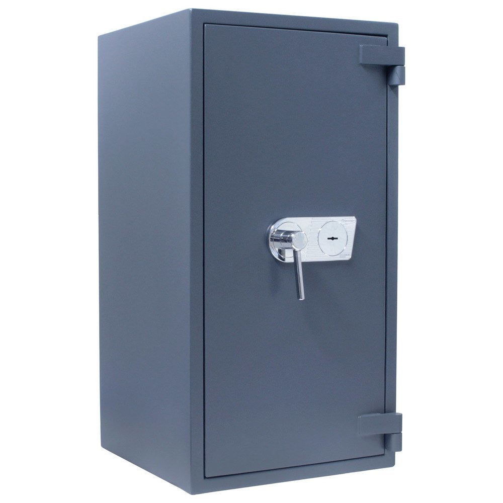 ROTTNER OB-Feuerschutztresor, Imperial, 100, Doppelbartschloss, Stahl grau Produktbild img1 L