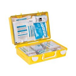 SÖHNGEN Erste-Hilfe-Koffer Extra+ Handwe rk, DIN 13157, gelb Produktbild img3 L