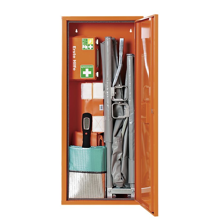 SÖHNGEN Anbausafe ANBAUSAFE Erste-Hilfe-Trage Feinblech, orange, gefüllt Produktbild img2 L