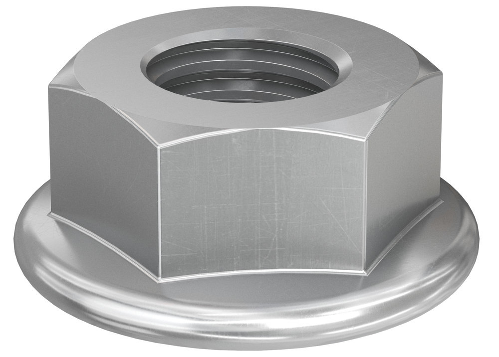 fischer Flanschmutter MU F, Edelstahl A2 Produktbild img1 L