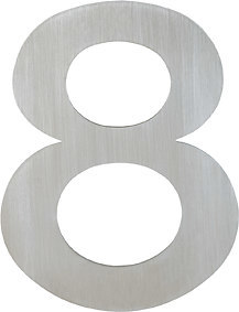 HOPPE® Ziffer E600-609, Edelstahl Produktbild img1 L