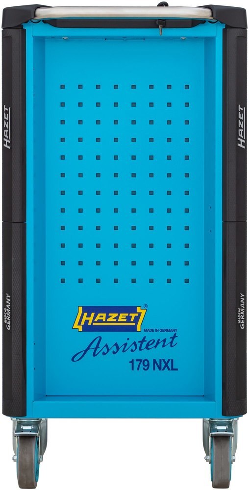 HAZET Werkstattwagen Assistent ∙ mit Sortiment 179NXL-7/265 ∙ 959 mm x 518 mm x 1020 mm ∙ Schubladen, flach: 5× 81 x 696 x 398 mm ∙ Schubladen, hoch: Produktbild img3 L
