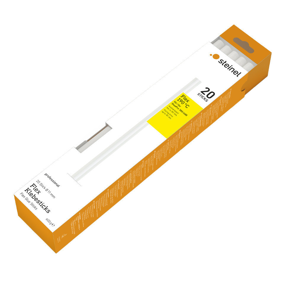 steinel Klebesticks Ø 11 mm Flex Steinel VE à 20 Stück f. GluePRO 300/400 LCD Produktbild img1 L