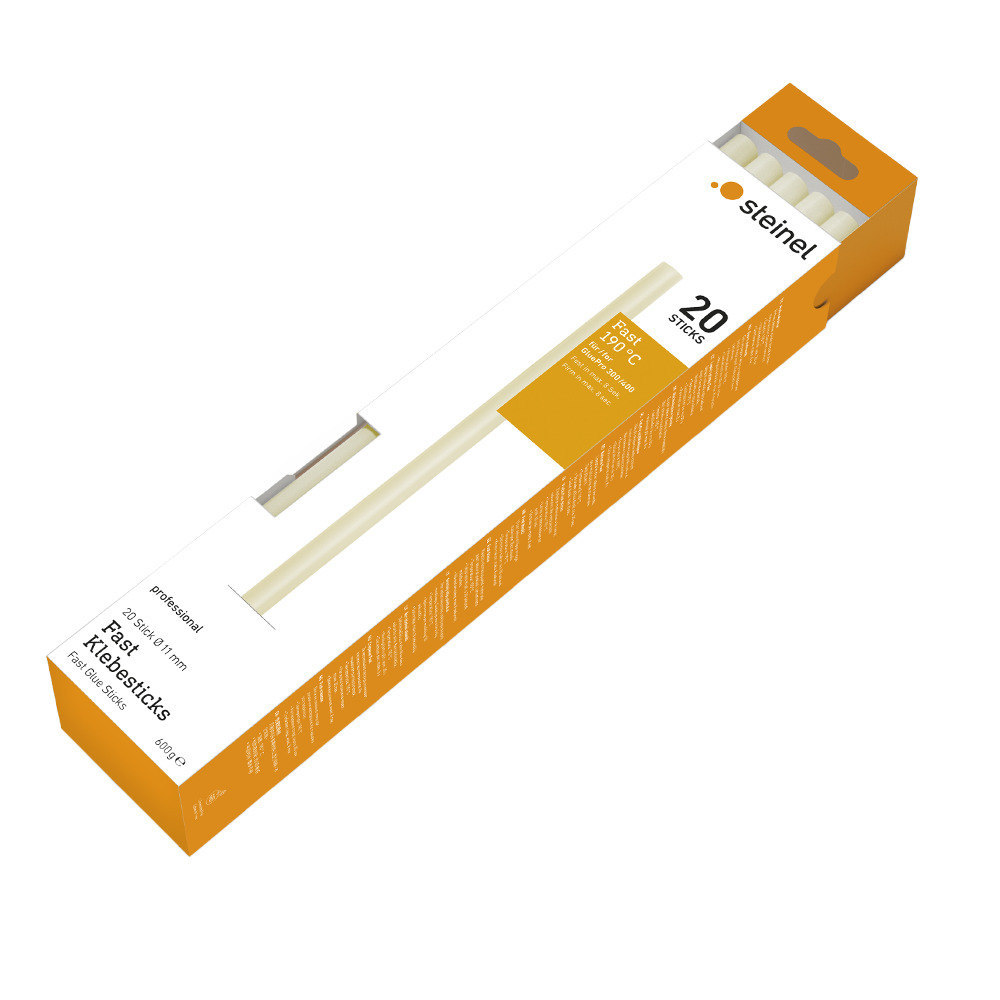 steinel Klebesticks Ø 11 mm Fast Steinel VE à 20 Stück f. GluePRO 300/400 LCD Produktbild img1 L