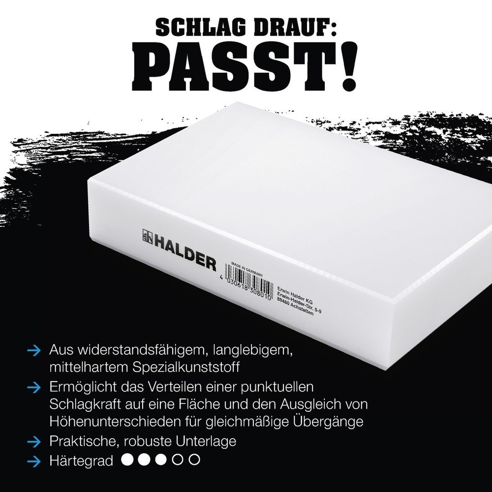 Halder Klopfholz 200x140x40mmSimplex Produktbild img2 L