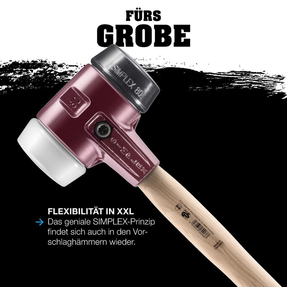 Halder SIMPLEX-Vorschlaghammer, Superplastik Produktbild img2 L