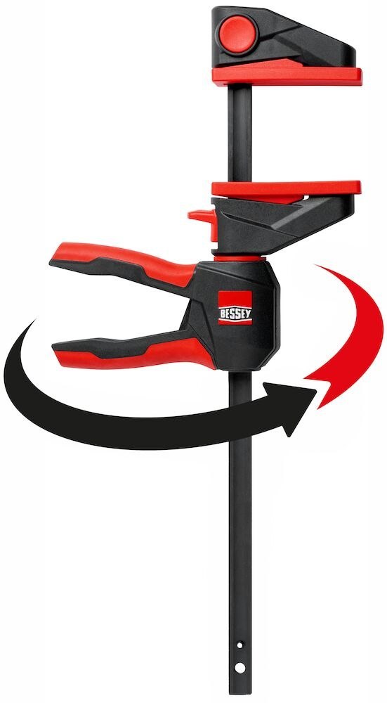 BESSEY Einhandzwinge mit drehbarem Griff EZ360 Produktbild img1 L