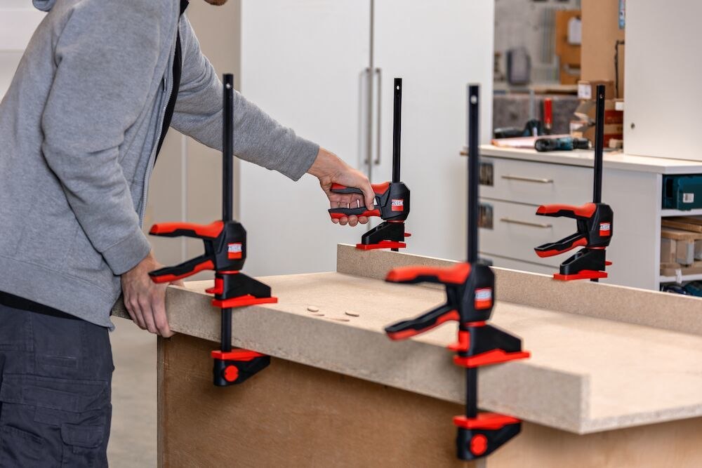 BESSEY Einhandzwinge mit drehbarem Griff EZ360 Produktbild img21 L