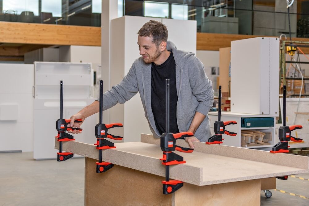 BESSEY Einhandzwinge mit drehbarem Griff EZ360 Produktbild img20 L