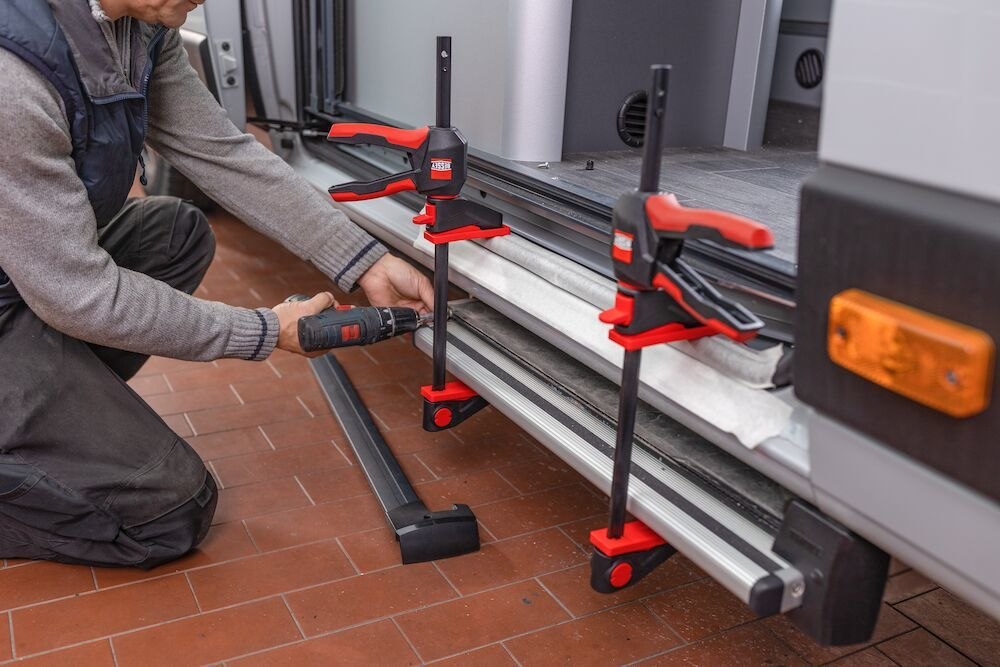 BESSEY Einhandzwinge mit drehbarem Griff EZ360 Produktbild img5 L