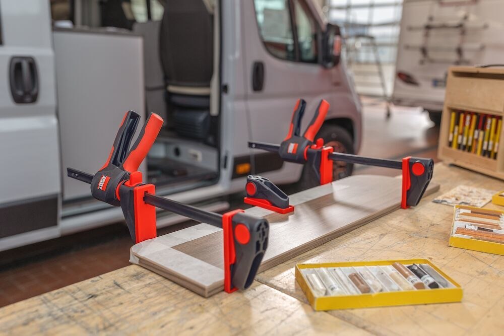 BESSEY Einhandzwinge mit drehbarem Griff EZ360 Produktbild img17 L