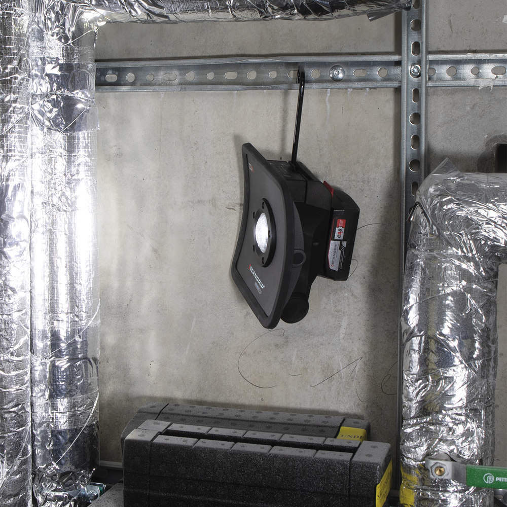 SCANGRIP Akku-Arbeitsleuchte NOVA 2 CONN ECT 200-2000Lumen ohne Akku Produktbild img3 L