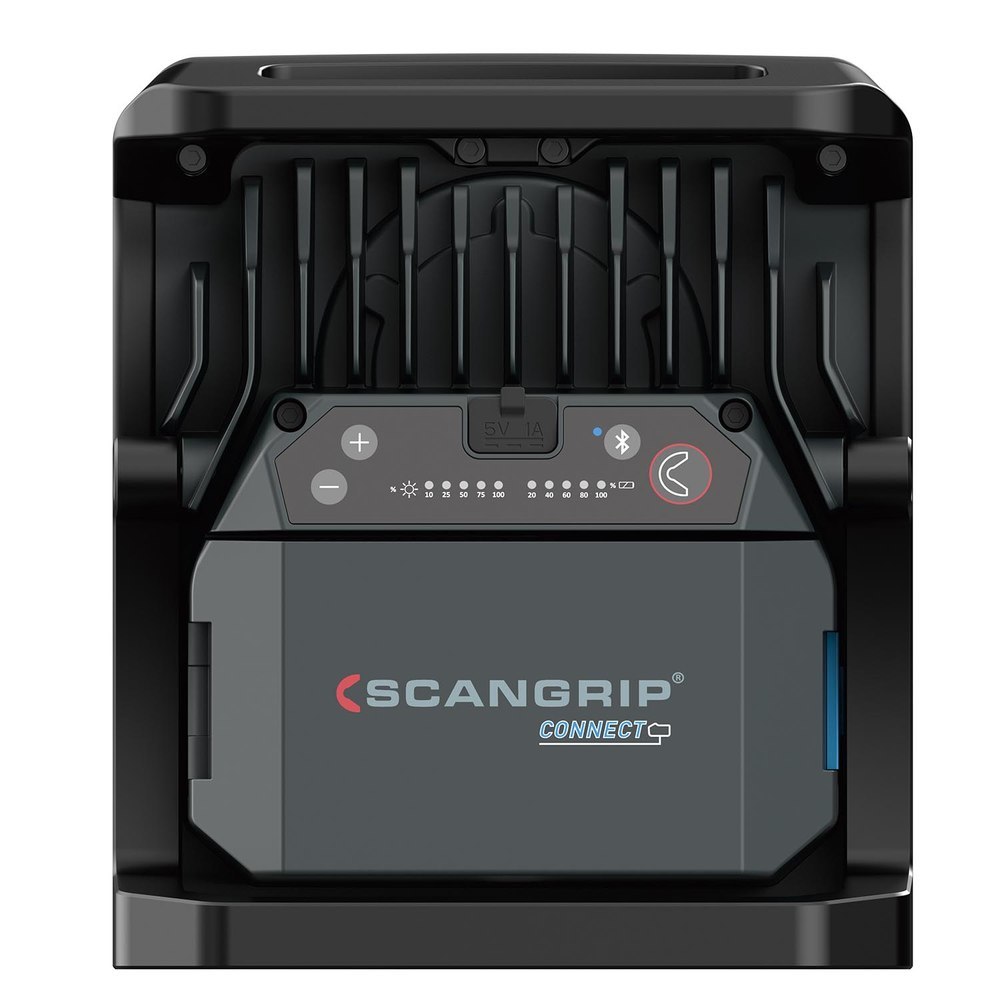 SCANGRIP Akku-Arbeitsleuchte NOVA 4 CONN ECT 400-4000Lumen ohne Akku Produktbild img3 L