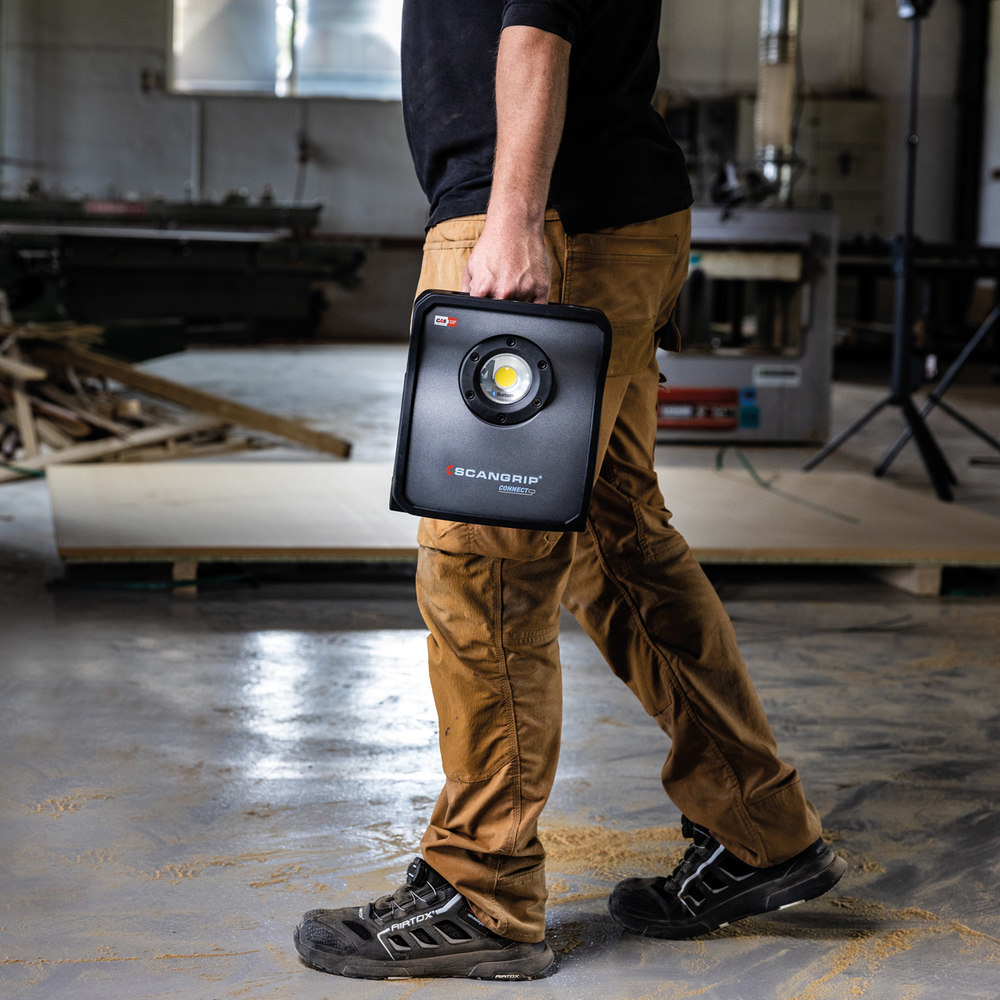 SCANGRIP Akku-Arbeitsleuchte NOVA 4 CONN ECT 400-4000Lumen ohne Akku Produktbild img18 L
