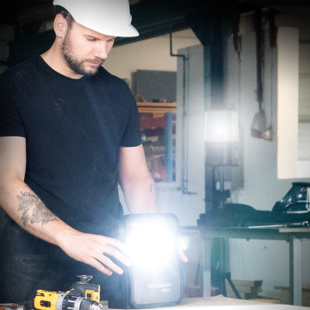 SCANGRIP Akku-Arbeitsleuchte NOVA 10 CON NECT 1000-10000Lumen ohne Akku Produktbild img13 L