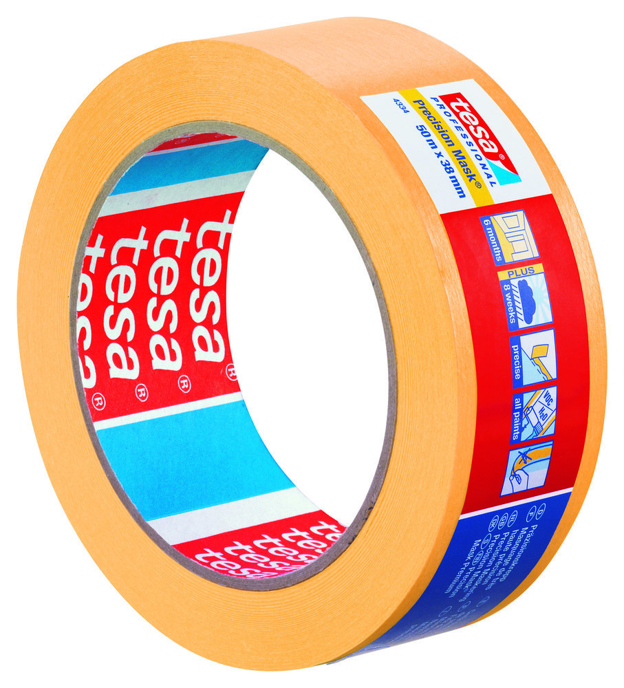 TESA, Präzisionskrepp, 04344, Papier, orange Produktbild img4 L