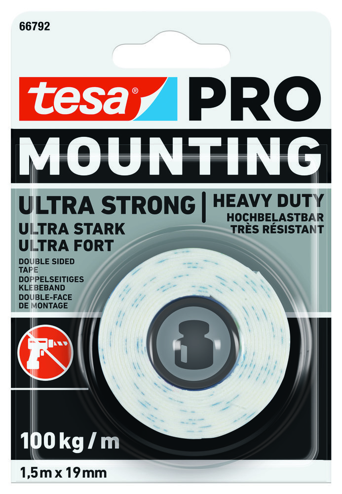 TESA, Mounting Pro 66792, doppelseitiges Klebeband, Innenbereich Produktbild img1 L