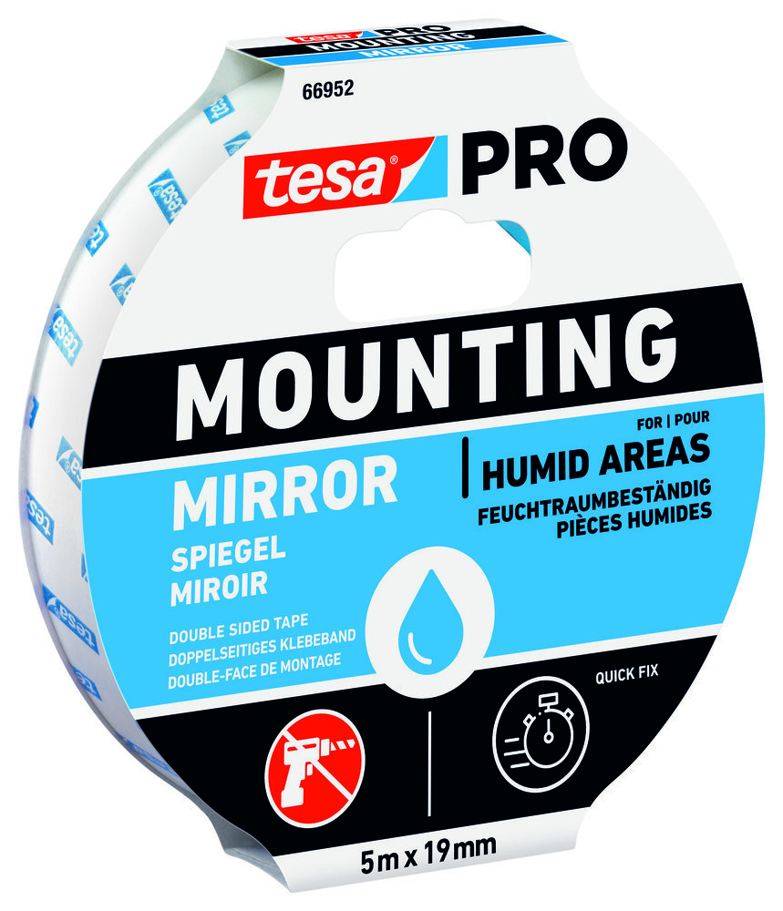 tesa Mounting PRO Spiegel 5m:19mm 66952- 00001-01 Produktbild img1 L