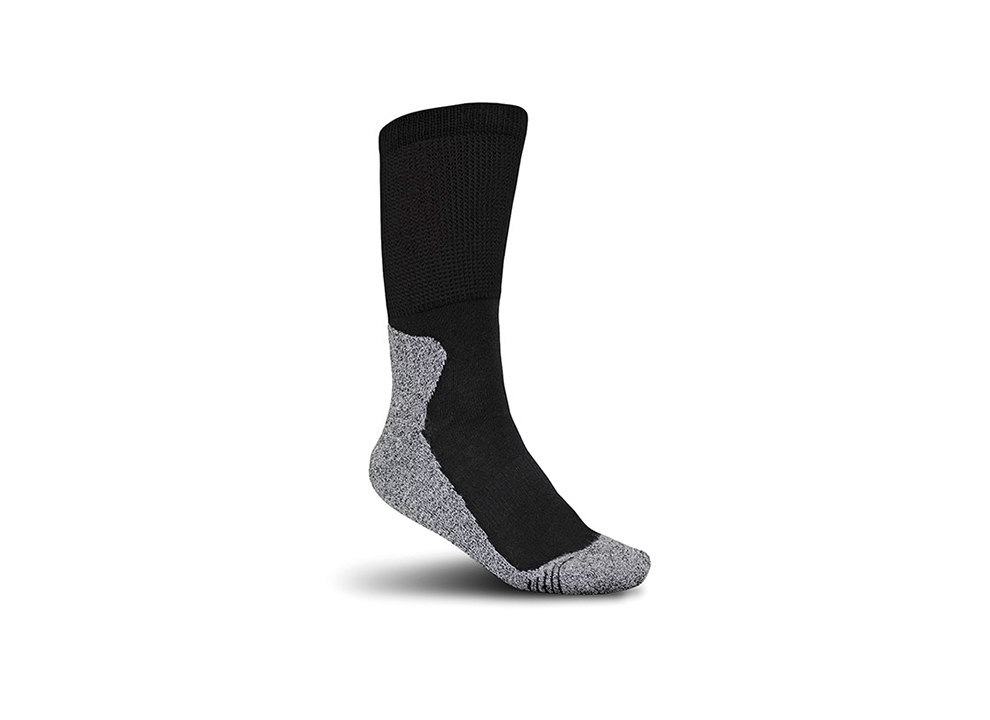 ELTEN Arbeitssocke Perfect Fit-Socks 900017 schwarz/grau, Gr. 47 - 50 Produktbild img1 L