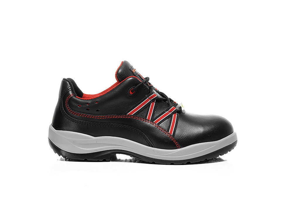 ELTEN Sicherheitshalbschuh Damen , LINDA rot Low Produktbild img2 L