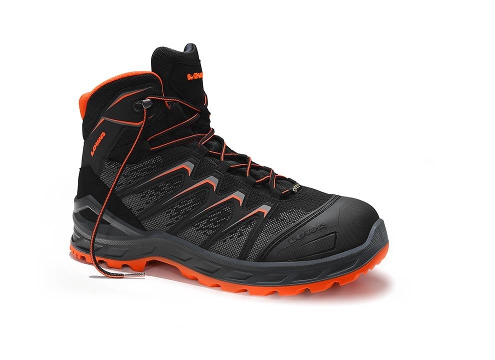 LOWA WORK Sich.Stiefel LARROX Work GTX black Mid Produktbild img1 L