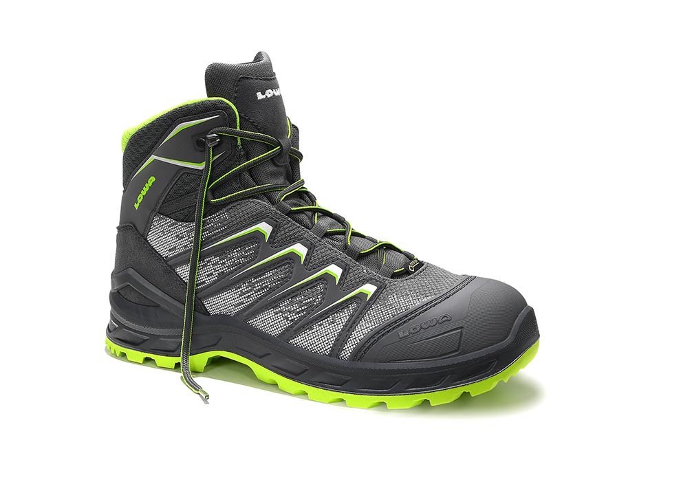 LOWA WORK Sich.Stiefel LARROX Work GTX grey Mid Produktbild img1 L