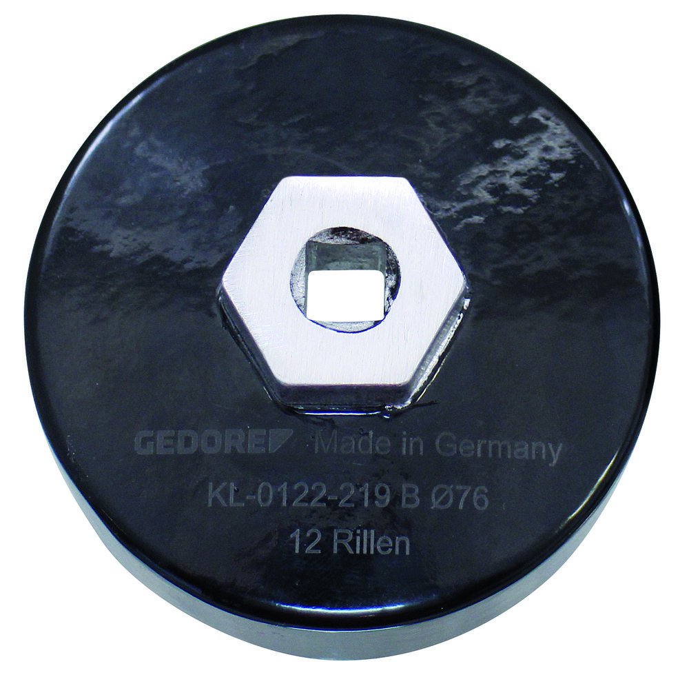 GEDORE KL-0122-219 B Ölfilterschlüssel, Alu, Ø 76 mm, ummantelt Produktbild img3 L