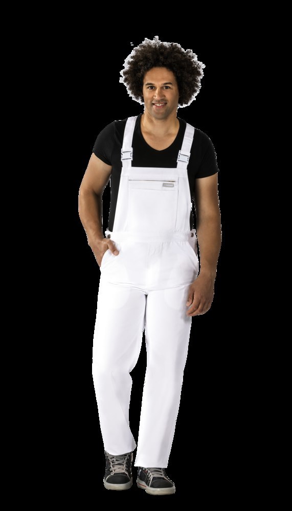 Planam Latzhose 0833 weiß, Größe 52 Produktbild img5 L