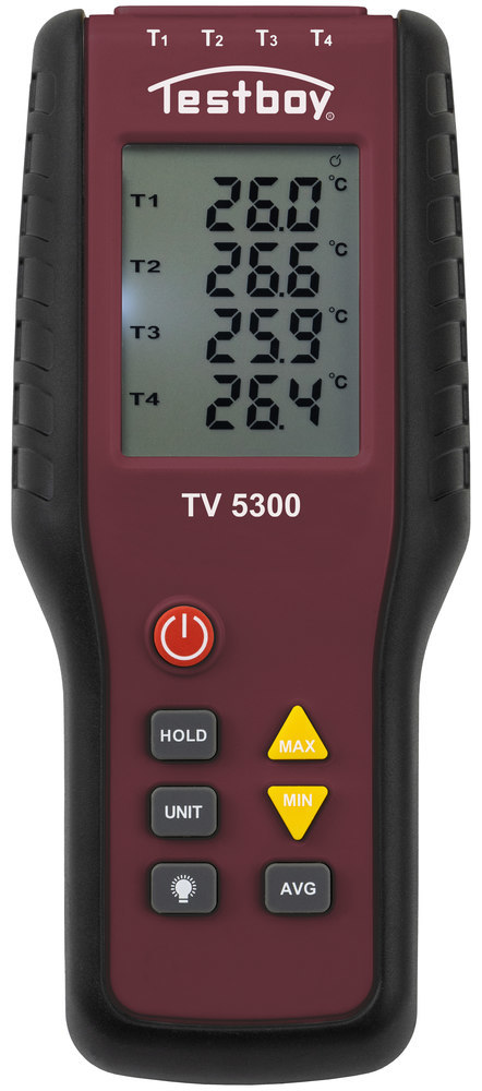 Testboy Vier-Kanal-Thermometer TV 5300 Produktbild img1 L