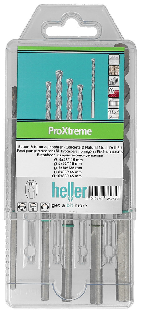 heller Betonbohrer ProXtreme 4/5/6/8/10mm Produktbild img1 L