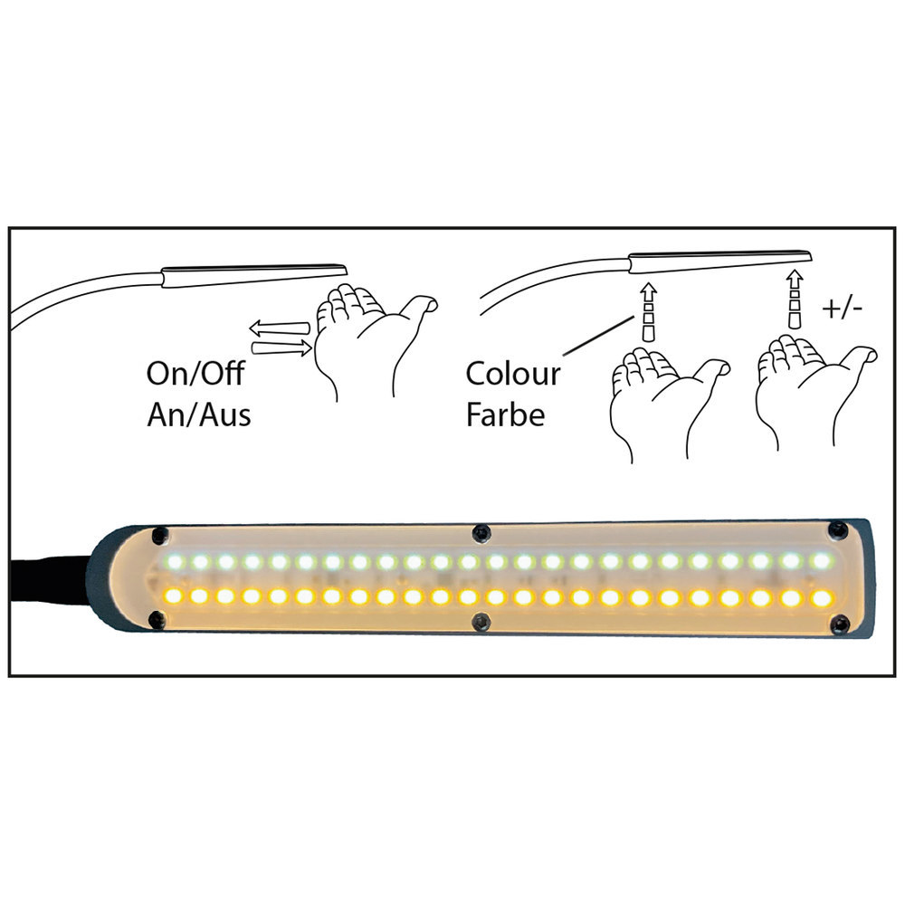 Bauer & Böcker LED-Arbeitsleuchte Silhou ette Bauer + Böcker Produktbild img3 L