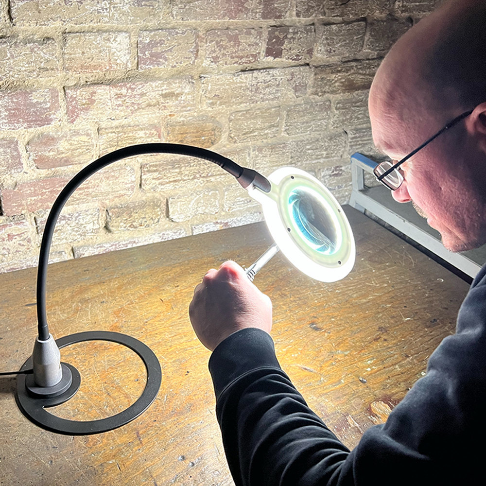 Bauer & Böcker LED-Leuchtenlupe Slim Produktbild img6 L