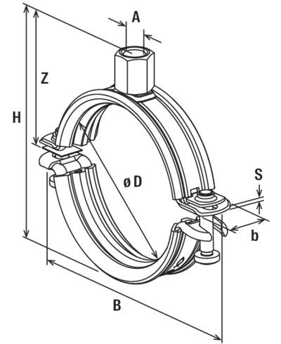 fischer Rohrschelle FRS-Plus Produktbild img4 L
