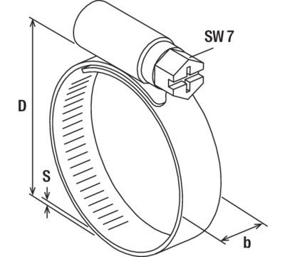 fischer Schlauchschelle SGS W1 Produktbild img3 L