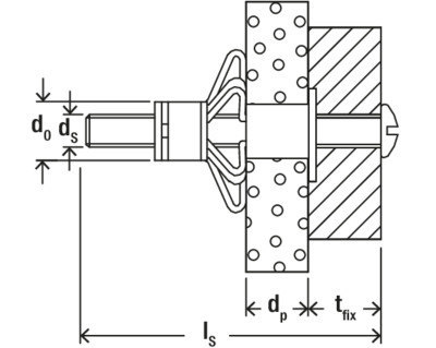 fischer Hohlraum-Metalld. HM 8x54 SS Stahl,zn,Bohr-Ø:12mm Produktbild img4 L