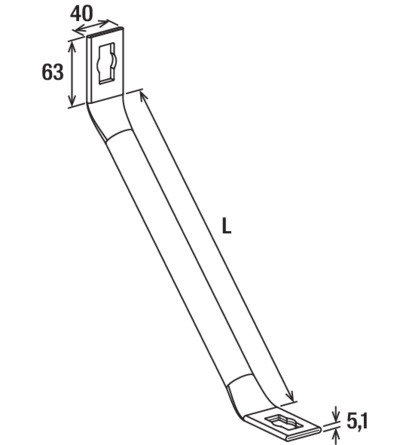fischer Stützelement PSAE, Stahl galvanisch verzinkt Produktbild img3 L
