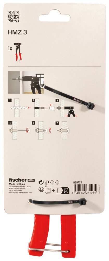 fischer Heimwerkerzange HM Z 3 Produktbild img2 L