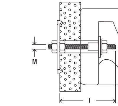 fischer Sanitärbefestigung WDP 10 x 170 mit Gewindsestange,Stahl,zn,Bohr-Ø:10 Produktbild img3 L