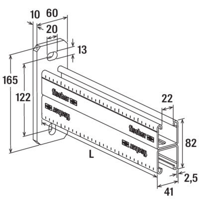 fischer Auslegerkonsole FCA Produktbild img4 L