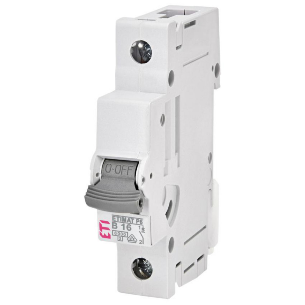 ETI Leitungsschutz-Schalter P6 1p B16 Produktbild img1 L