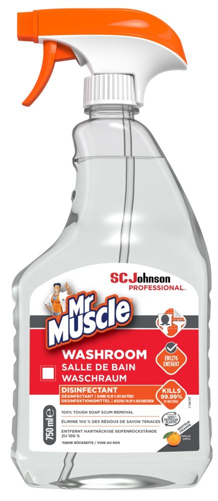 Stoko Mr Muscle Waschraumreiniger 750 ml Sprühflasche Produktbild img1 L