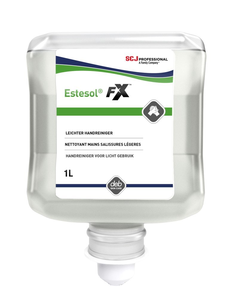 Estesol FX" PURE Schaum-Handreinger 1 l Kartusche Hautreinigung-Mittelstark Produktbild img1 L