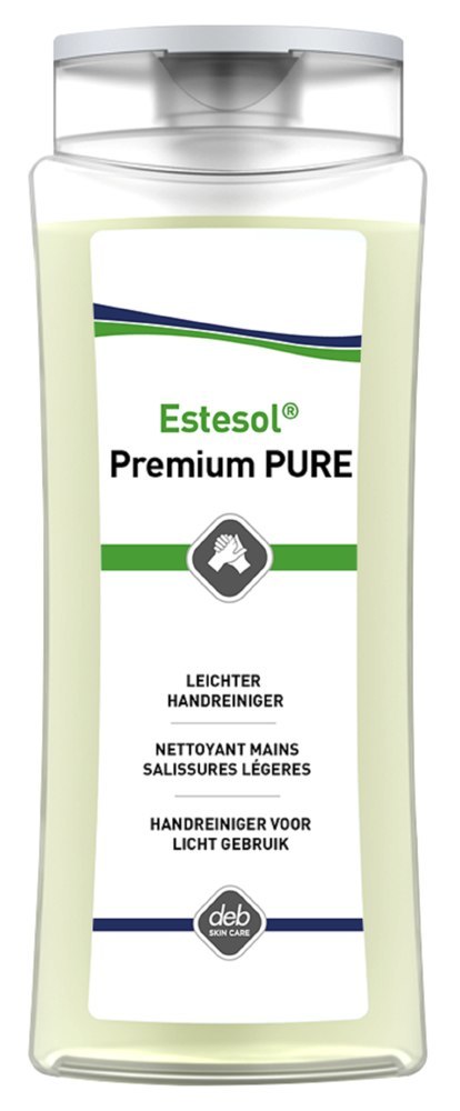 Estesol Premium PURE Hautreiniger, flüss ig 250 ml Flasche unparfümiert Produktbild img1 L