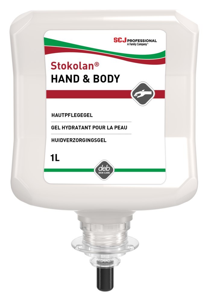 Stokolan Hand & Body Hautpflege 1 l Kart usche für normale Haut Produktbild img1 L